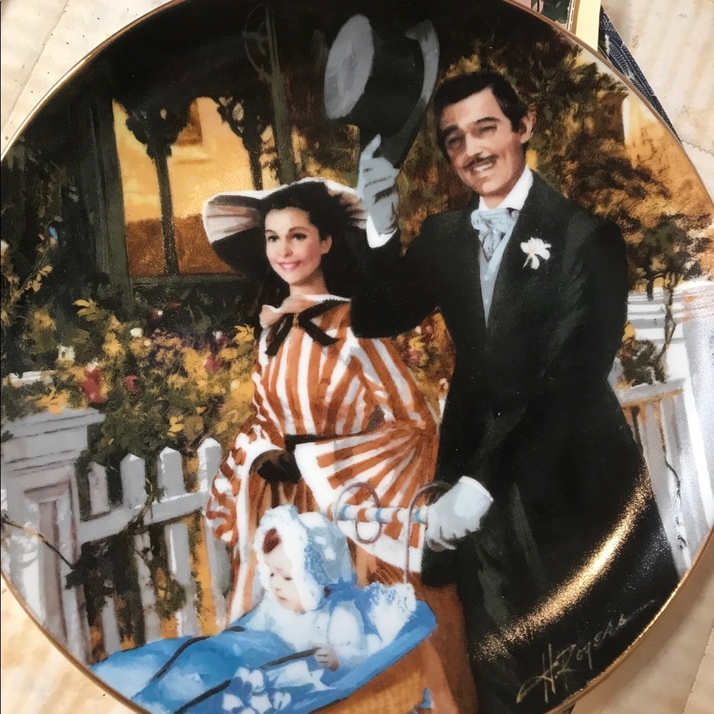 Gone With The Wind Collectible Plate